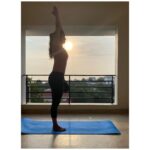 Keerthy Suresh Instagram – Some yoga in the day keeps the tensions away 🧘‍♀️ 

#YogaDays #YogaWithK