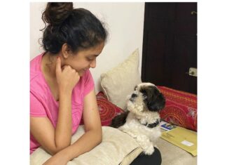 Keerthy Suresh Instagram - Happy pet’s day to my four-legged fam ❤️ 🐾 #NationalPetsDay