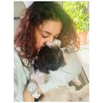 Keerthy Suresh Instagram - Goodbyes are hard and with you, even harder, almost about every time I have to leave out of town for work! To more cuddles and snuggles upon my return, miss you baby. ❤️ Everyday with you is hugging day! 🤗 @iamnyke #NykeDiaries #shihtzusofinstagram #Travel #TravelDiaries #worktravel #majormissing #puppiesofinstagram #HuggingDay