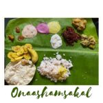 Keerthy Suresh Instagram - Then comes food... . . . #Onam2020 #happyonam #onamcelebration #onamspecial #celebration #familytime