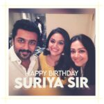 Keerthy Suresh Instagram - To one of the most caring, gentle and amazing co-star, wishing you a wonderful birthday @actorsuriya sir! May you have a blessed year ahead 😊❤️ #HappyBirthdaySuriya