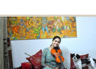 Keerthy Suresh Instagram - Utilising this time to brush up my old skills of playing the Violin.. #HappyMusicDay . . . #instadaily #instagood #instamood #music #instamusic #violin #violinista #musicday #nykediaries