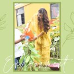 Keerthy Suresh Instagram - On this day celebrating the environment, here’s a throwback of me accepting the #greenindiachallenge from @santoshkumarjoginipally! Lets make tomorrow happier, greener and healthier 🌱 🌍 #worldenvironmentday #GoGreen . . #environment #environmentday #plantsofinstagram #plantstagram #environmentalawareness