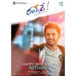 Keerthy Suresh Instagram - Wishing you a Happy quarantine birthday Arjun!😈 @actor_nithiin Love, Anu 👼 #RangDe #rangdefirstlook #HappyBirthdayNithiin @pcsreeram.isc @thisisdsp @venky_atluri @sitharaentertainments