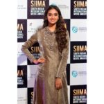 Keerthy Suresh Instagram - Thankyou @siimawards :) Wearing an antique sherwani by @rishtabyarjunsaluja & silver vintage guttapusalu by @amrapalijewels Fashion Stylist @styledbyindrakshi Fashion Assistant @rishi_chowdary M&H @moovendhar_makeup @hairbyrajabali Photographs by @riyassaddam