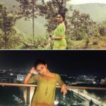 Keerthy Suresh Instagram - When you wake up to see the #hills #nature #Kerala🌴 🌄and set back seeing the #city #Hyderabad 🌃 #Relaxmode 💆