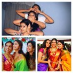 Keerthy Suresh Instagram - When best friends get married !! ☺ Seven years before and after !