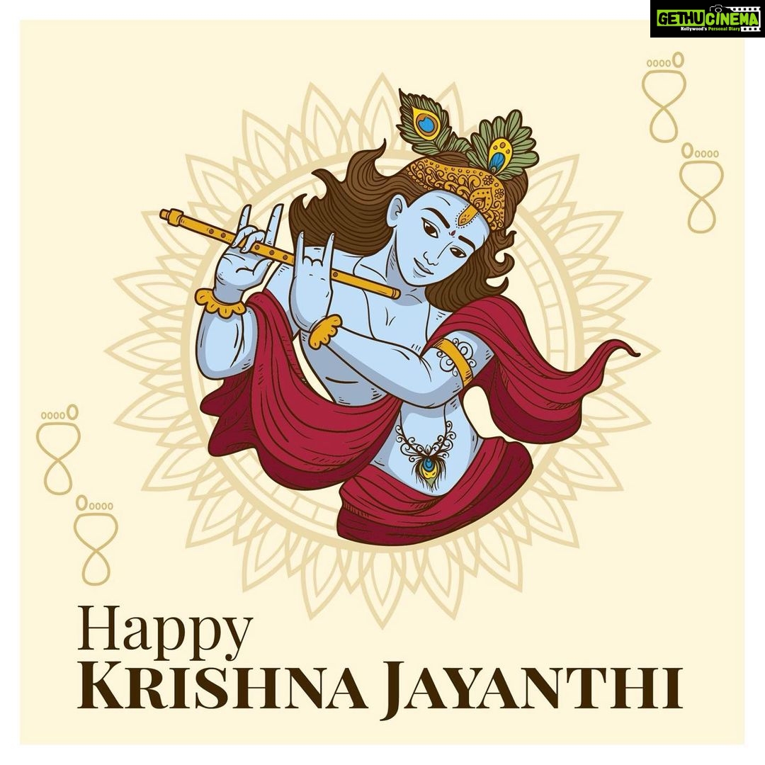 Keerthy Suresh Instagram - Wishing everyone a very happy Krishna ...