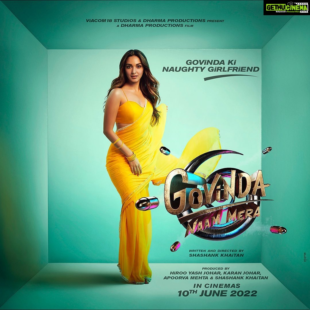 Kiara Advani Instagram - Aur yeh hoon main!👑 The exact tadka this story needs, I’m coming to spice things up! Join the chaos in the year’s biggest entertainer - #GovindaNaamMera in cinemas 10th June, 2022. @karanjohar @apoorva1972 @ajit_andhare @vickykaushal09 @bhumipednekar @shashankkhaitan @dharmamovies @viacom18studios @sonymusicindia