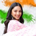 Kiara Advani Instagram - Let’s spread the colour of love and togetherness.🧡🤍💙💚 Happy Republic Day everyone! 🇮🇳