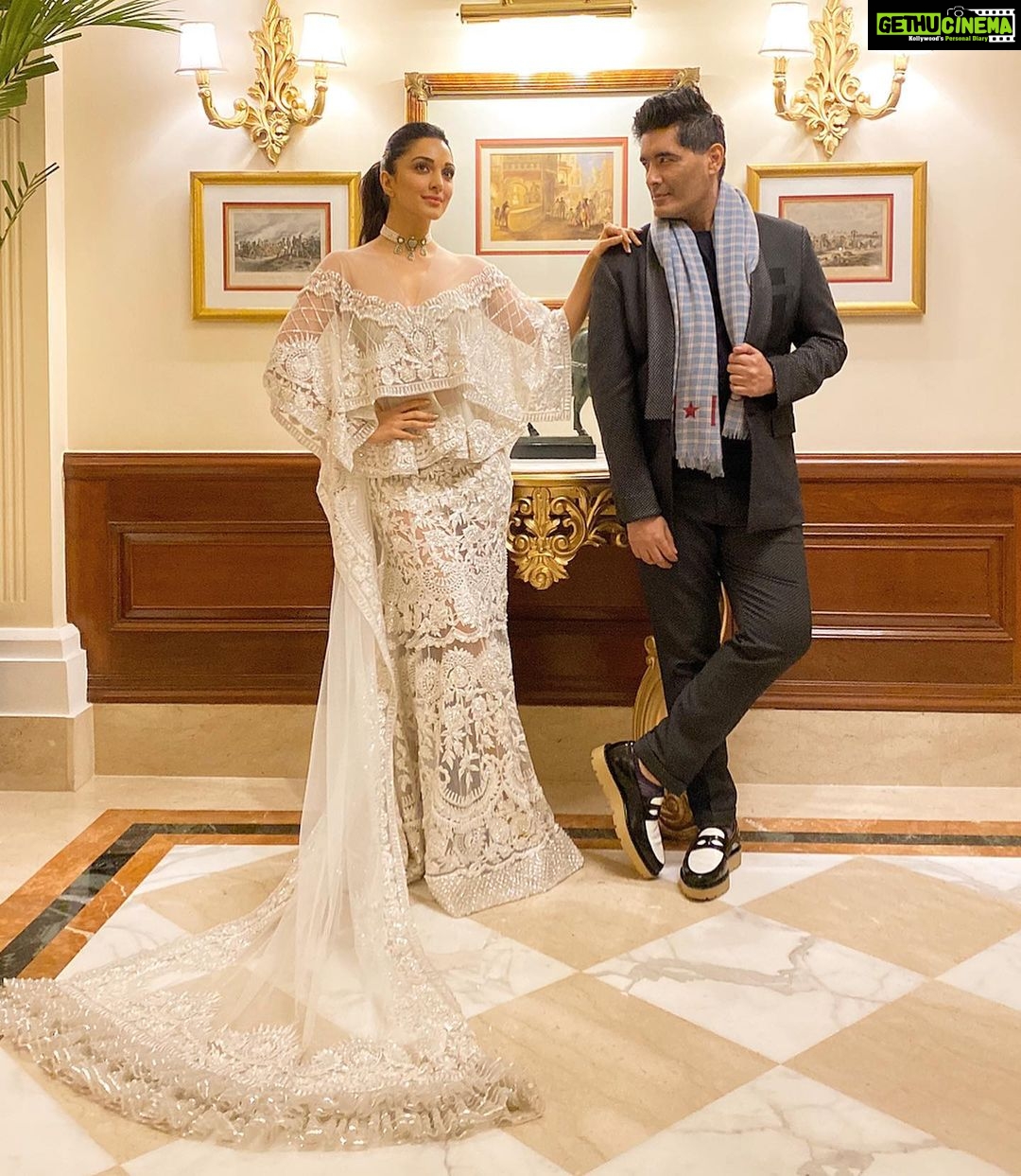 Kiara Advani Instagram - Muse for life❤️@manishmalhotra05❤️