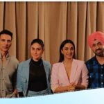 Kiara Advani Instagram - Can't wait to meet you all in cinemas but before that, you can book your tickets from THIS SUNDAY! Don't forget! #GoodNewwz in cinemas 27th December. @akshaykumar #KareenaKapoorKhan @diljitdosanjh @karanjohar @apoorva1972 @shashankkhaitan @raj_a_mehta @somenmishra @zeestudiosofficial @dharmamovies #CapeOfGoodFilms @zeemusiccompany