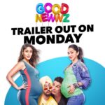 Kiara Advani Instagram – This #Monday, no blues – only #GoodNewwz! #GoodNewwzTrailer out on 18th Nov!😀
@akshaykumar #KareenaKapoorKhan @diljitdosanjh @karanjohar @apoorva1972 @shashankkhaitan @raj_a_mehta @somenmishra @zeestudiosofficial @dharmamovies #CapeOfGoodFilms @zeemusiccompany