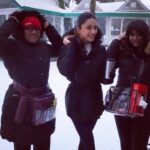 Kiara Advani Instagram - Come hail or storm together we’ll stay warm! @makeupbylekha @hairbyseema