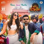 Kiara Advani Instagram – Tomorrow at 4pm we release our favourite song from #VVR #RamaLovesSeetha 💥💥💥#RamCharan @dvvmovies