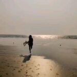 Krisha Kurup Instagram – Because I see a beach and start running ….