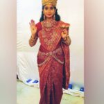 Krisha Kurup Instagram - When shoots make you look like goddess 🤣 #happynavratri ?