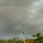 Krisha Kurup Instagram - Memory to cherish 🌈 . #rainbow #bliss #cherish Hyderabad,telangana state