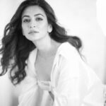 Kriti Kharbanda Instagram - She was beautifully Out of place. Sometimes I believe She intended to be. Like the moon during the day. . . . #blackandwhite #magic #mood #breathe :)