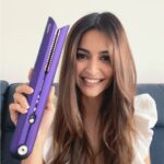 Kriti Kharbanda Instagram - Say Hello to my new hair weapon, the Dyson Corrale! I love styling my hair but the heat damage is undeniable. Thanks to the new #DysonCorrale, I have nothing to worry about now. The flexible plates gather my hair together intelligently - causing 50% less hair damage than any other straightener! Can’t wait to carry it with me on shoots and style my hair on the go✨ #DysonHair #DysonIndia @dyson_india