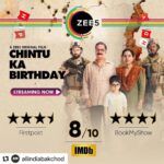 Kriti Kharbanda Instagram - #Repost @allindiabakchod with @make_repost ・・・ Chintu Ka Birthday is now streaming on @zee5premium “Please watch it with your Family” (We have been waiting to say this for a long time) @pathakvinay @tillotamashome @khalidmassou @seemabhargavapahwa @nateascholz @reggieonthemove @m_m_mehroos @_.bishaaaa @vedant_chintu @cinema_is_forever @deva_stating @tanmaybhat @mojorojo @ashish_shakya @gursimrankhamba #ChintuKaBirthday #chintukabirthdayonzee5