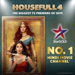 Kriti Kharbanda Instagram - Housefull 4 tha Housefull har ghar mein. Celebrating the whopping success of Housefull 4's TV premiere on Star Gold. Thank you @stargoldofficial for the wonderful beginning to 2020. #SajidNadiadwala @farhadsamji @nadiadwalagrandson @foxstarhindi