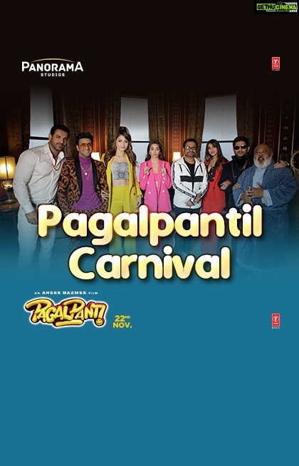 Kriti Kharbanda Instagram - CRAZY and CHAOTIC! That's one way to describe the #Pagalpanti crew at the exclusive #PagalpantiCarnival ! @anilskapoor @arshad_warsi @pulkitsamrat @ileana_official @urvashirautela @saurabhshuklafilms @aneesbazmee @thejohnabraham @bhushankumar @kumarmangatpathak @abhishekpathakk @anandpandit @tseriesfilms @tseries.official @anandpanditmotionpictures @panorama_studios