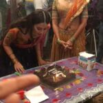 Kriti Kharbanda Instagram - Happy burday Wala celebration with team #Housefull4 ! First as rajkumari Meena and then as Neha! Pichle janamdin ka kuch toh naata hoga! Thank u guys! ❤️