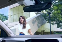 Kriti Kharbanda Instagram - Checking out the New Taigun like... #NewVolkswagenTaigun #Taigun #HustleModeOn #SUV #VolkswagenIndia #Volkswagen @volkswagen_india