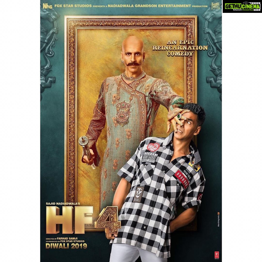 Kriti Kharbanda Instagram - Catch Bala and Harry! The heir to the throne, the barber of a hair salon and the tickler of the bones! Get ready to laugh out loud with the #Housefull4 Trailer, on 27th September. #SajidNadiadwala @akshaykumar @farhadsamji @wardakhannadiadwala @foxstarhindi @nadiadwalagrandson