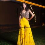 Kriti Kharbanda Instagram - Of wedding festivities :) Wearing @akankshagajria Styling @thetyagiakshay @style.cell Photography @weddingdaybyatul_ HMU @heemadattani @the.mad.hair.scientist 💕💕 #aashikiishu #goa