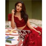 Kriti Kharbanda Instagram - Colour of the season :) . . . @bridestodayin @nupurmehta18 @rahuljhangiani @heemadattani @the.mad.hair.scientist @hinaldattani @chandnidholakia1989 @raindropalterego