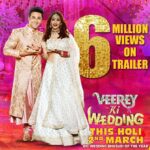 Kriti Kharbanda Instagram - #6million and counting! ❤️❤️ #veereykiwedding 💃🏻💃🏻💃🏻 outfits by @kalkifashion