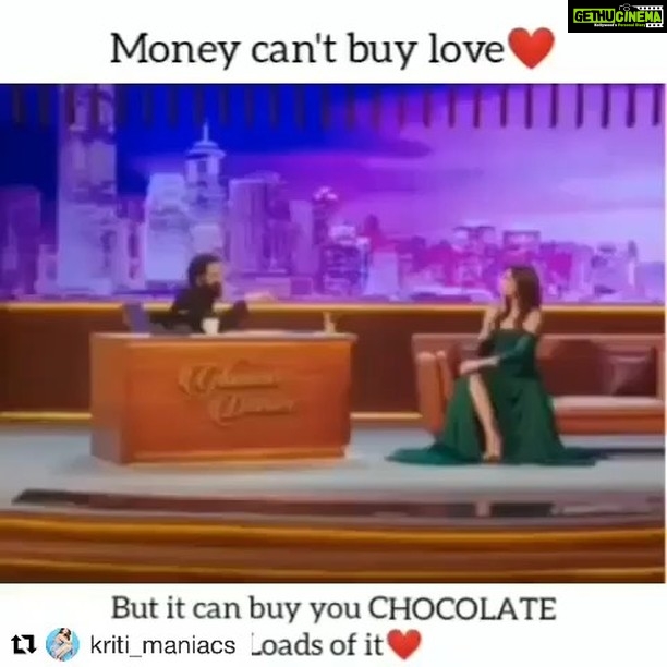 Kriti Sanon Instagram - Haha.. Happy Chocolate Day! π«π« @cadburyfuse_india #Repost @kriti_maniacs γ»γ»γ» Happy chocolate day @kritisanon β€οΈ @kritisanon #kriti#kritisanion#kritians#kritimaniacs#beautiful#stunning#gorgeous#picoftheday#lovely#pricelessSmile#beautyatitsbest#picoftheday#instadaily#instapic#instabollywood#bollywoodlovers#instagood#instalove#instafashion#instalike#mstaken#instamoments#instacute#kritisanonworld#kritisanonfan#fanclub#kritisanonlove#chocolateday #valentineweek
