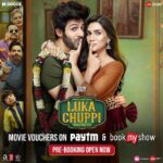 Kriti Sanon Instagram - #LukaChuppi PRE-BOOKING IS ON! Get Instant Rs 100 cashback on your couple ticket voucher worth Rs 400 only on @PaytmTickets: http://m.p-y.tm/lkcpi Buy your movie voucher for Luka Chuppi worth Rs. 199 at Rs. 100 only on @bookmyshow: https://bookmy.show/LukaChuppiVoucher @kartikaaryan #DineshVijan @laxman.utekar @MaddockFilms #PankajTripathi @aparshakti_khurana #VinayPathak @officialjiocinema #JioStudios @tseries.official