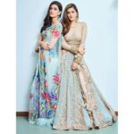 Kriti Sanon Instagram – Us💖💙👭👯‍♀️ @nupursanon 
2 of my fav designers: @manishmalhotra05 @taruntahiliani 
Styled by my fav girl @sukritigrover ❤️ 📸 : @kunalgupta91