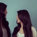 Kriti Sanon Instagram - Sister secrets! BTS of our Parachute ad !! @nupursanon 💙💙👭👭