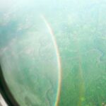 Kriti Sanon Instagram - The happiness of spotting a rainbow.. specially mid air! 🌈😃