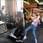 Kriti Sanon Instagram - #TrxTuesday love it when my trainer makes me do something other than weights! ❤️💪🏻💪🏻 @austinkoreia