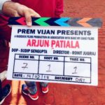 Kriti Sanon Instagram - Day 1 of #ArjunPatiala ♥️💃🏻 🎬@diljitdosanjh @rohitjugraj @fukravarun @maddockfilmsofficial