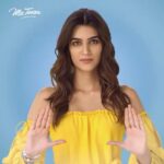 Kriti Sanon Instagram - To all the beautiful people out there, Happy Valentine's Day. 💜❤️💜#Valentinesday #MsTaken #beautifulpeople #noboundaries @shopperstop_ @myntra @jabongindia @ms.takenfashion