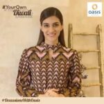 Kriti Sanon Instagram - This festive season may the lamps of joy, illuminate your life and fill your days with the bright sparkles of peace, happiness and goodwill.✨ Check out @oasis_tiles and win exciting prizes this Diwali Wishing you a very Happy Diwali. #OasisTiles #YourOwnDiwali #contestalert #OccassionswithOasis #HappyDiwali #crackerFree #safeDiwali