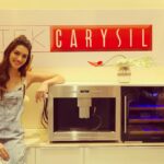 Kriti Sanon Instagram - Had great fun today at the launch of Tek Carysil range of lifestyle kitchen appliances. Superb range of built in appliances. Fun to operate and easy to cook in. Wish I could take some home :) @carysil.kitchen