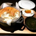 Kriti Sanon Instagram - This is the BEST homemade fresh bread i have ever had with the most amazing cheese and honey dip!! To die for! I can live on it! P.S. No one let me take a pic when it came on the table cos they couldnt wait! Its that yum!! #Oman #alilajabalakhdar
