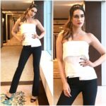 Kriti Sanon Instagram - In Monochrome for @jockeyindia top @lavishalice @heygirl.in Pants @zara Styled by @sukritigrover @style.cell Hair @aasifahmedofficial Make Up @makeupbyadrianjacobs #sukritigroverforstylecell #kritisanon