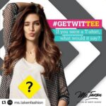 Kriti Sanon Instagram – #Repost @ms.takenfashion with @repostapp
・・・
Hey girls, it’s time to put your thinking caps on​! ​
If your answer is the wittiest, funkiest or funniest, you could win a Ms​.Taken tee with your answer printed on it. Now wouldn’t that be cool? Start commenting and don’t forget to share. #mstaken #contest #getwittee