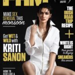 Kriti Sanon Instagram – Stay sexy while you soak in the monsoons..! 💃🏻❤️ @fhmindia July 2017 Cover!!