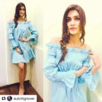 Kriti Sanon Instagram – #Repost @sukritigrover with @repostapp
・・・
@kritisanon for @raabtaofficial 👗 @labelmanikananda Earrings @houseofbio_by_rittikhanna Styled by @anaitashroffadajania @sukritigrover @style.cell Hair @aasifahmedofficial Make Up @jacobsadrian #stylecell #raabta #kritisanon