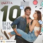 Kriti Sanon Instagram - A tale of timeless love will hit the theaters in just 10 days! Meet #ShivAndSaira in #Raabta on 9th June... @sushantsinghrajput @kritisanon @tseries.official @maddockfilmsofficial