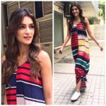 Kriti Sanon Instagram – Promotion Spree.. Look 1 :)) 💃🏻
Styled by @anaitashroffadajania @sukritigrover 
Makeup: @jacobsadrian 
Hair: @aasifahmedofficial